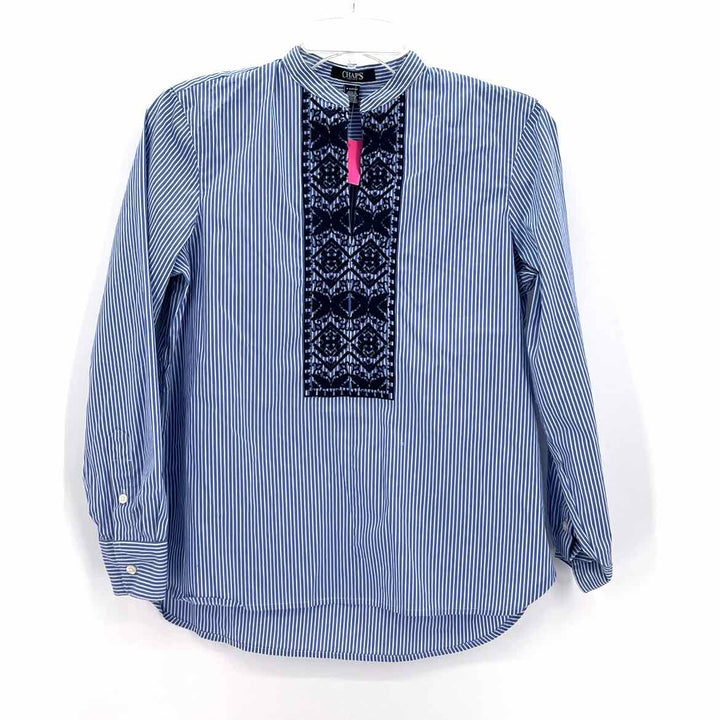 Size S CHAPS Blue Shirt
