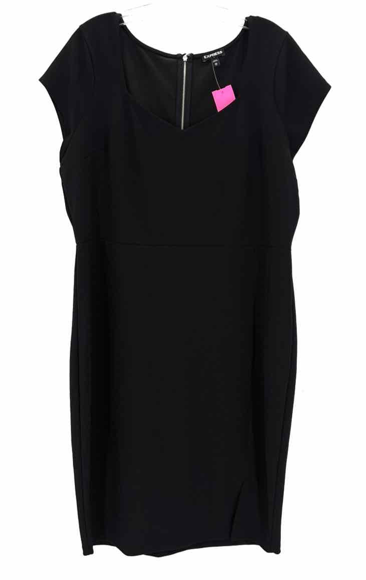 Size XL EXPRESS Black Dress