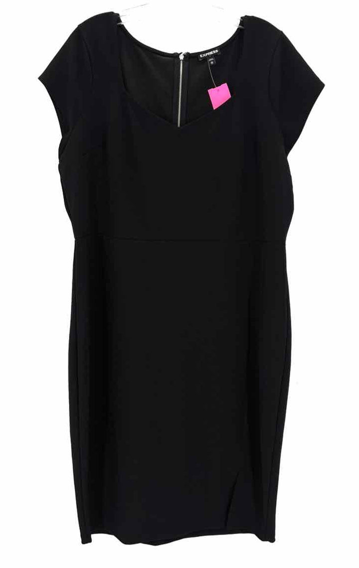 Size XL EXPRESS Black Dress