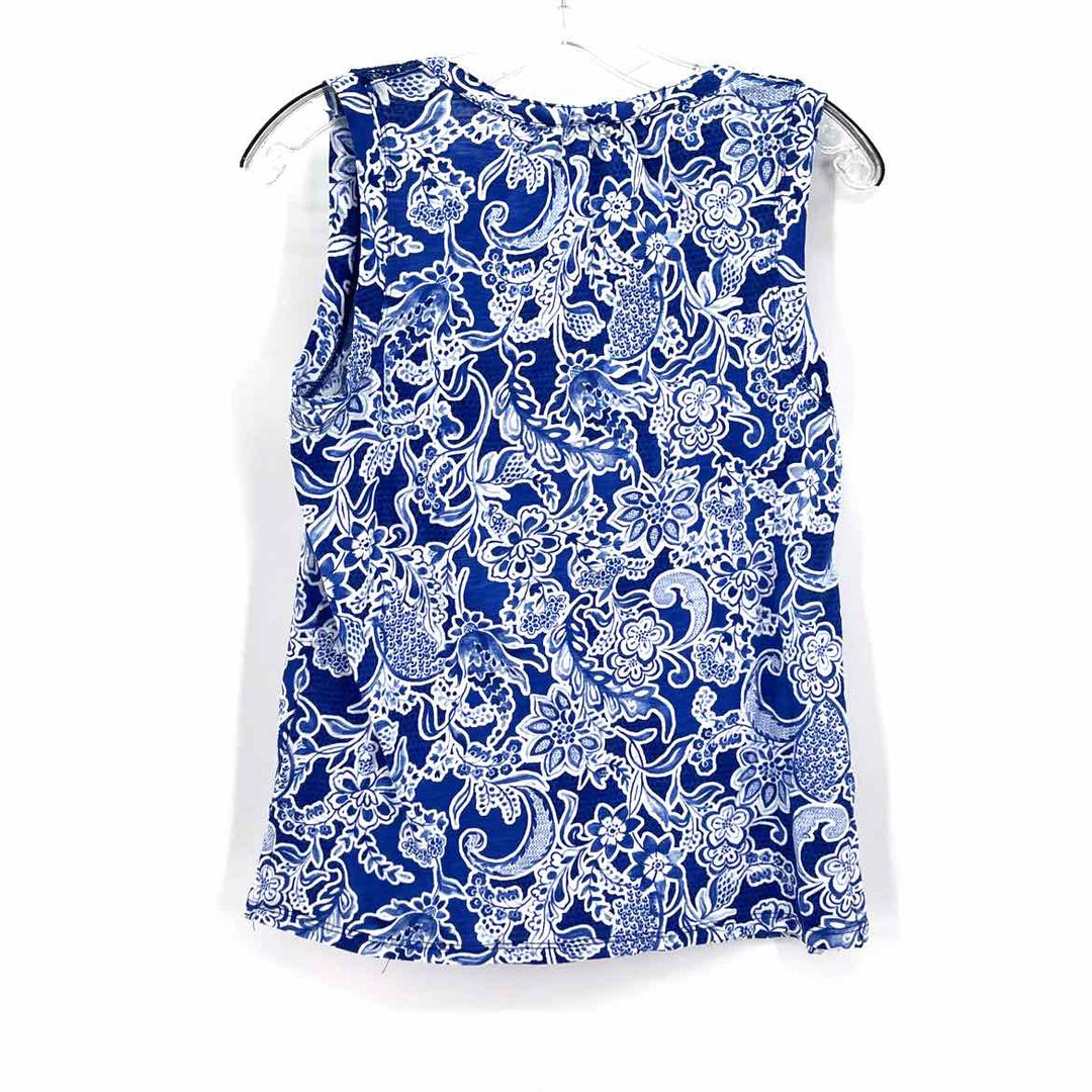 Size S RAFELLA Blue Print Shirt