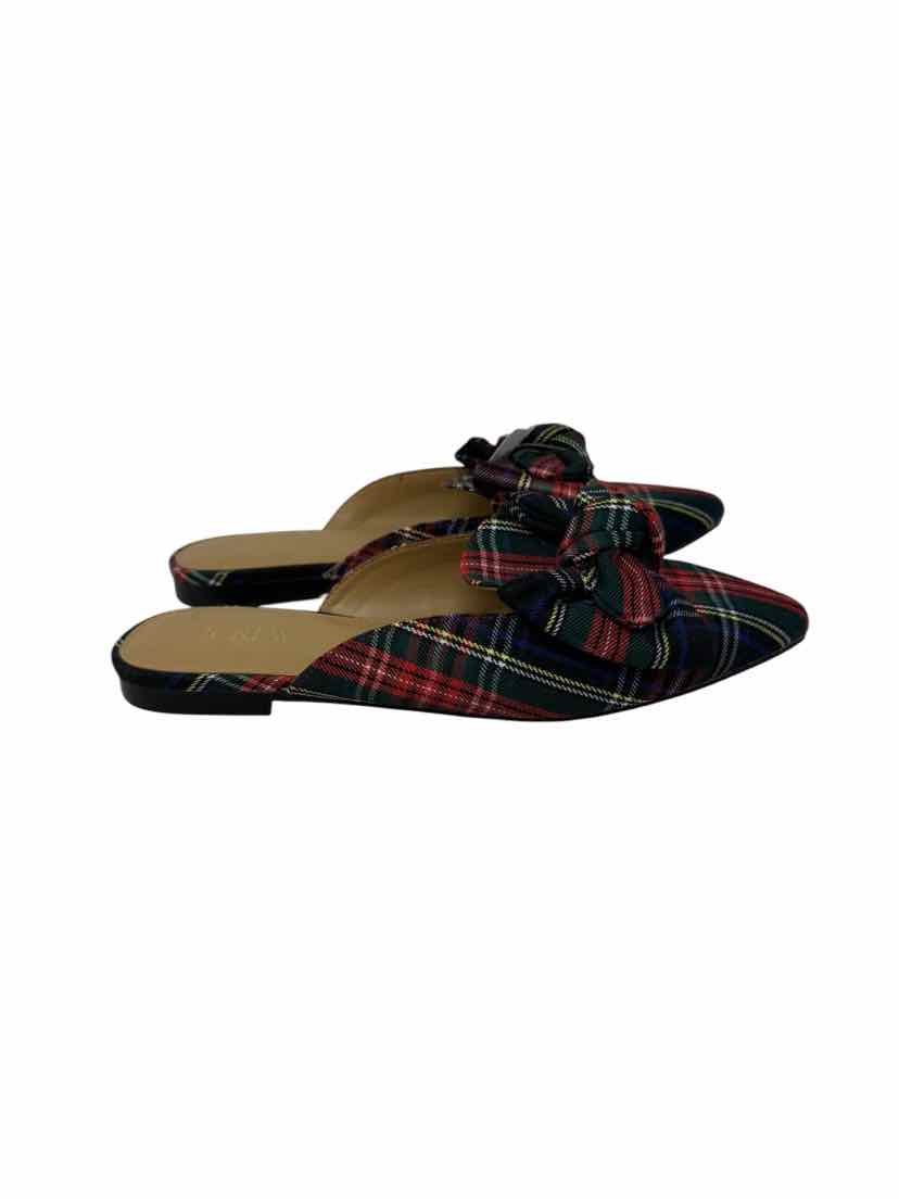 Shoe Size 7 J Crew Multi-Color Flats