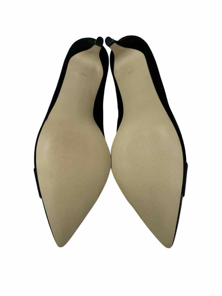 Shoe Size 11 Talbots Black Suede Pumps