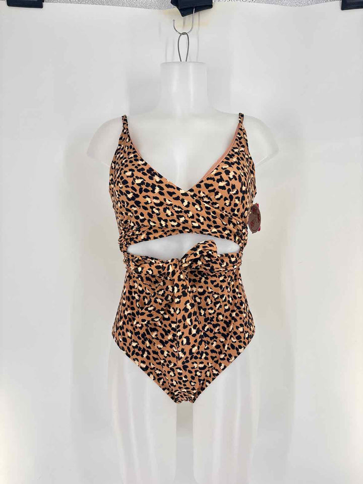 Size L AERIE Tan Swimsuit