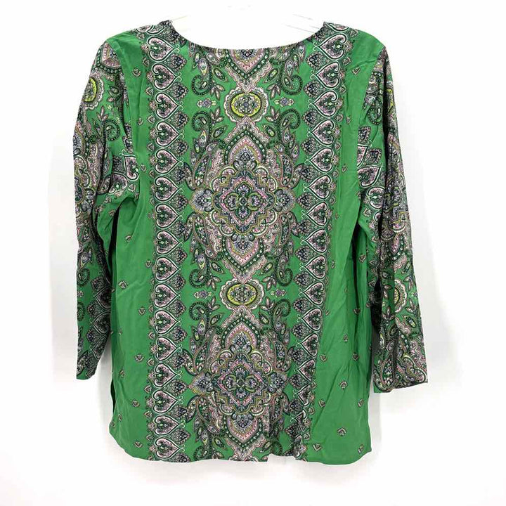 Size M J.JILL Green Shirt