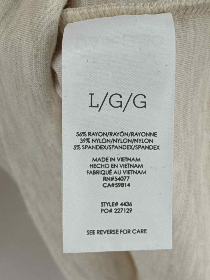 Size L CABI Cream Sweater