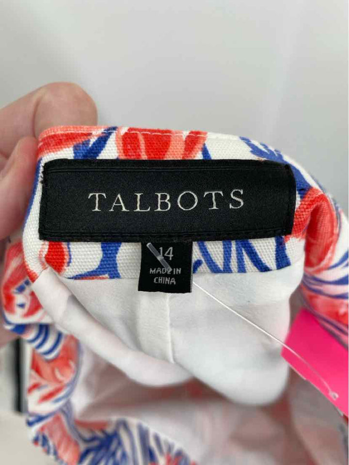 Size 14 Talbots Red Skirt