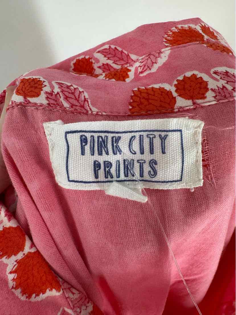 Size L PINK PRINT Dress