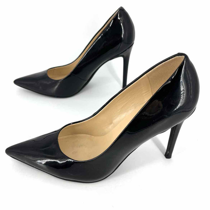 Shoe Size 9.5 Nine West Black PATENT Pumps