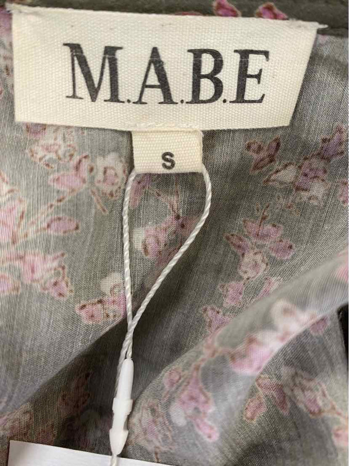 Size S Green Print Shirt