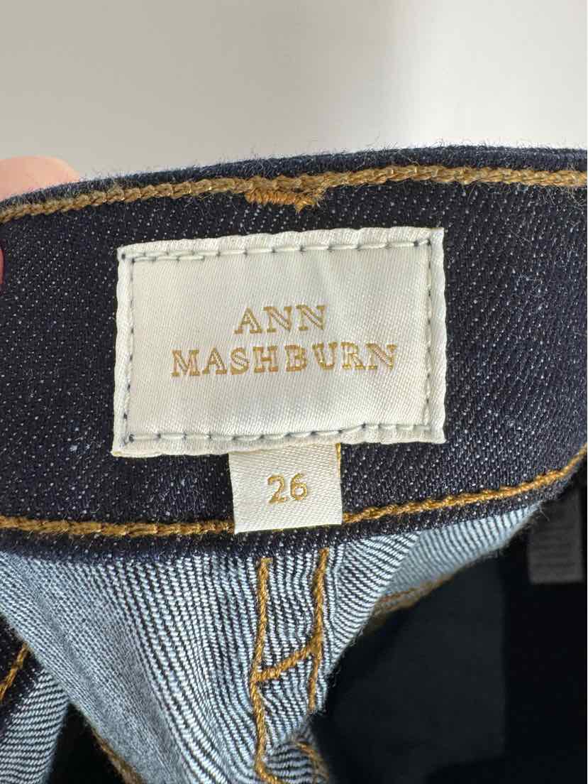Size 26 ANN MASHBURN Denim Pants