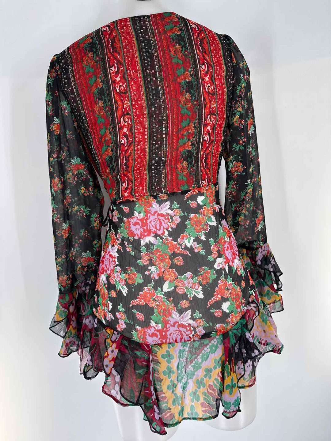 Size S FREE PEOPLE Multi-Color Cardigan