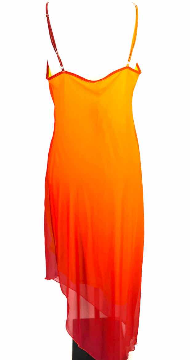 Size M BEBE Orange Dress