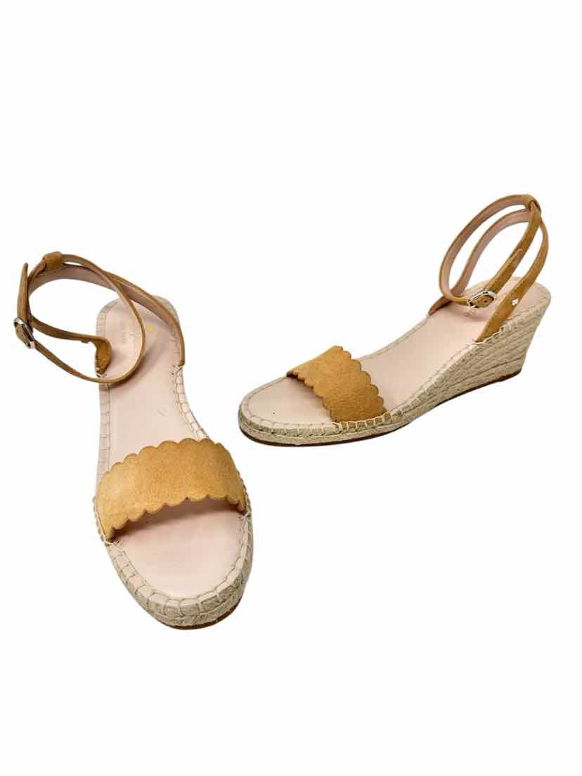 Shoe Size 8.5 Kate Spade Beige Suede Sandals