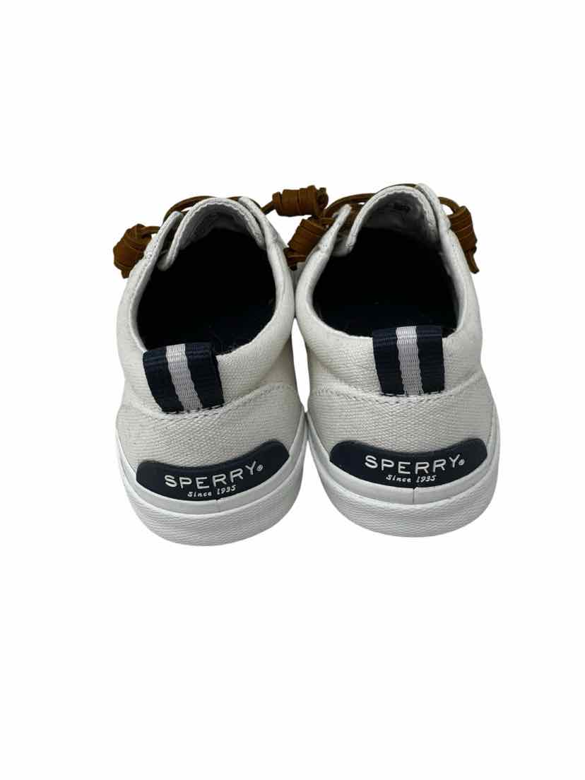 Shoe Size 6.5 Sperry Cream Sneakers