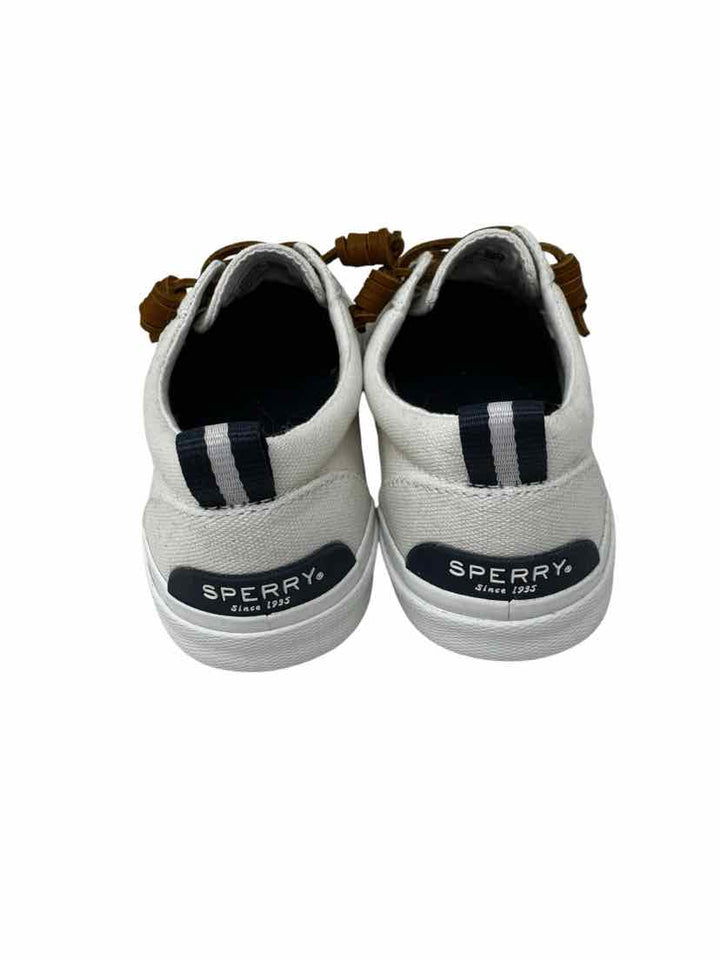 Shoe Size 6.5 Sperry Cream Sneakers