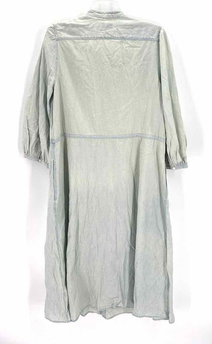 Size 10 RALPH LAUREN Light Blue Chambray Dress