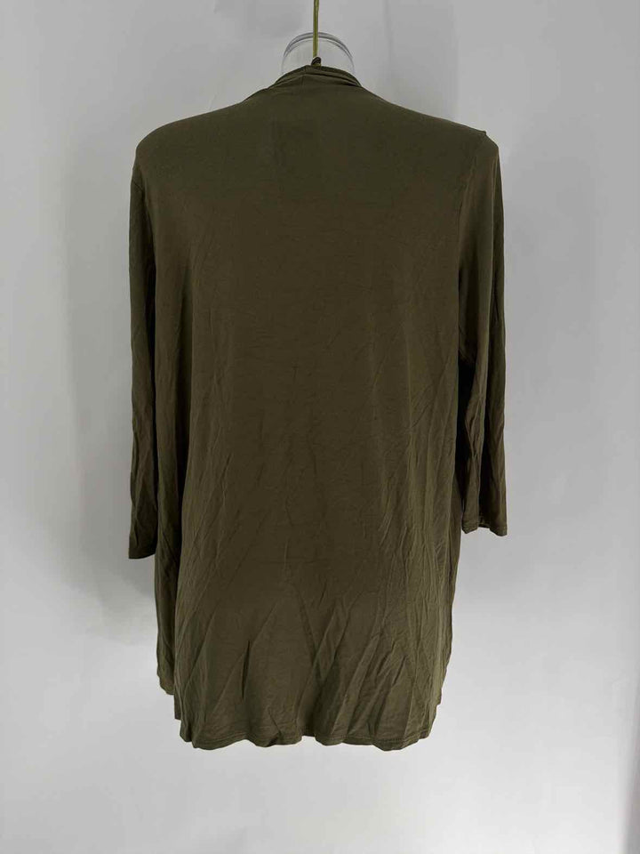 Size M Olive Cardigan