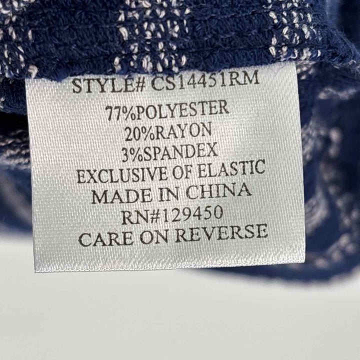 Size XL Navy Knit Shirt