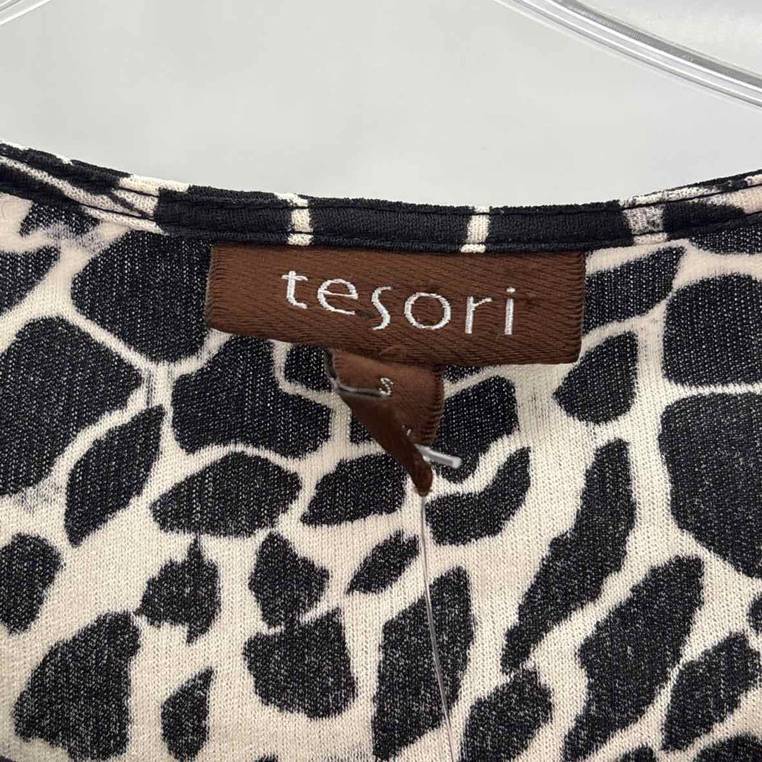 Size S Brown Print Shirt