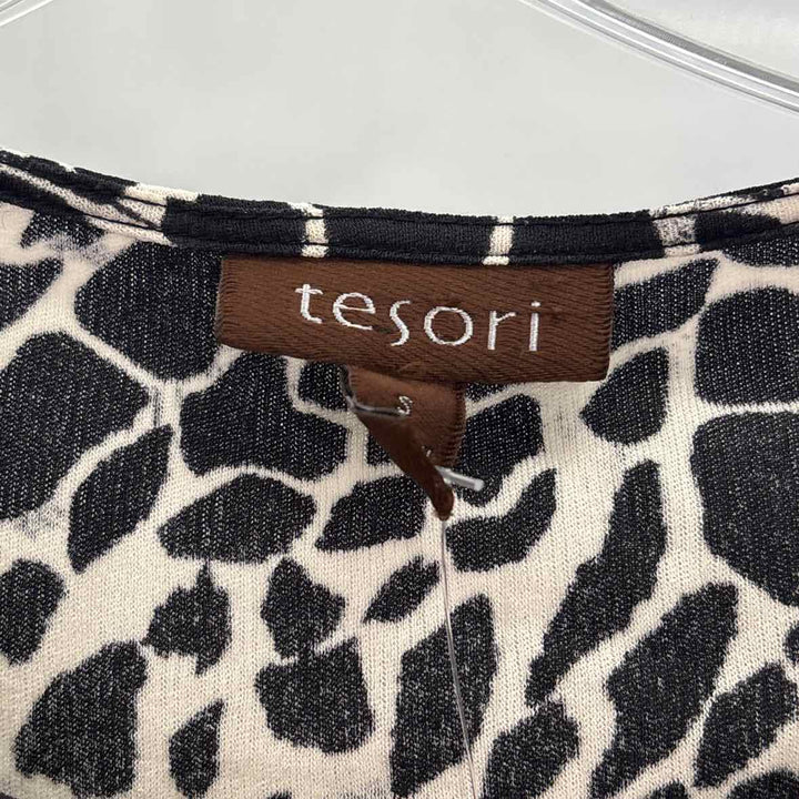 Size S Brown Print Shirt