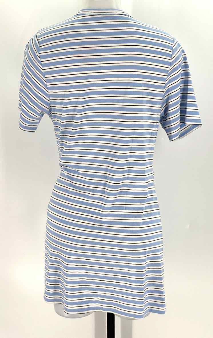 Size 4 MNG Blue Print Dress