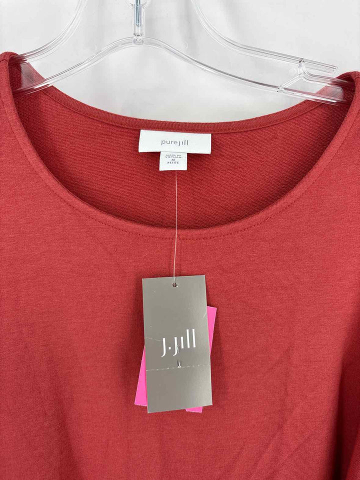 Size M J JILL Orange Dress