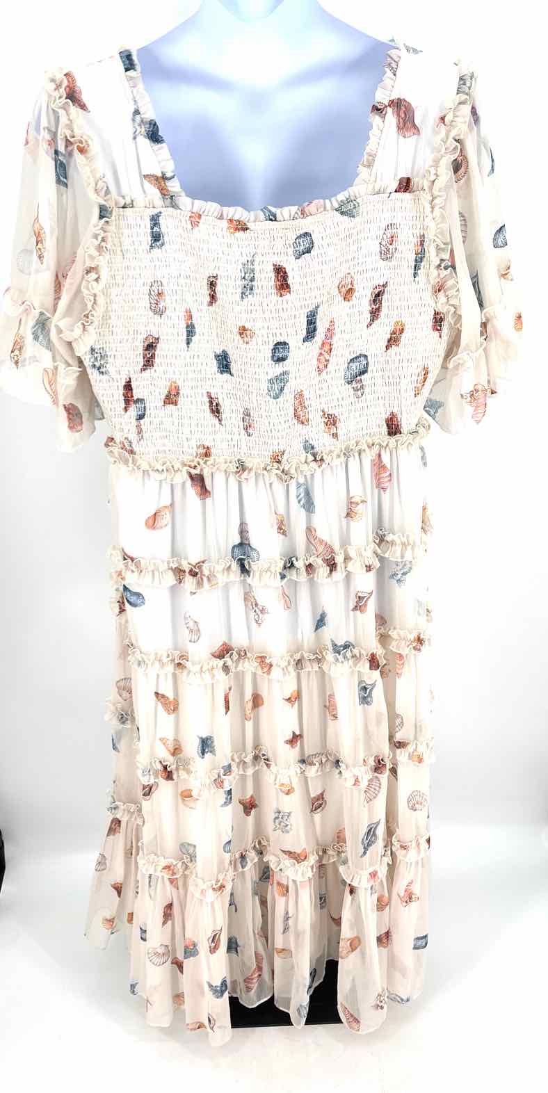 Size 3X Cream Dress