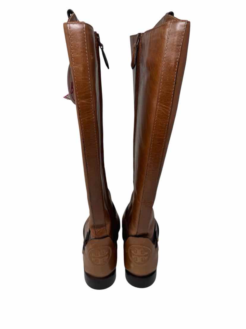 Shoe Size 8 Tory Burch Brown Leather Boots