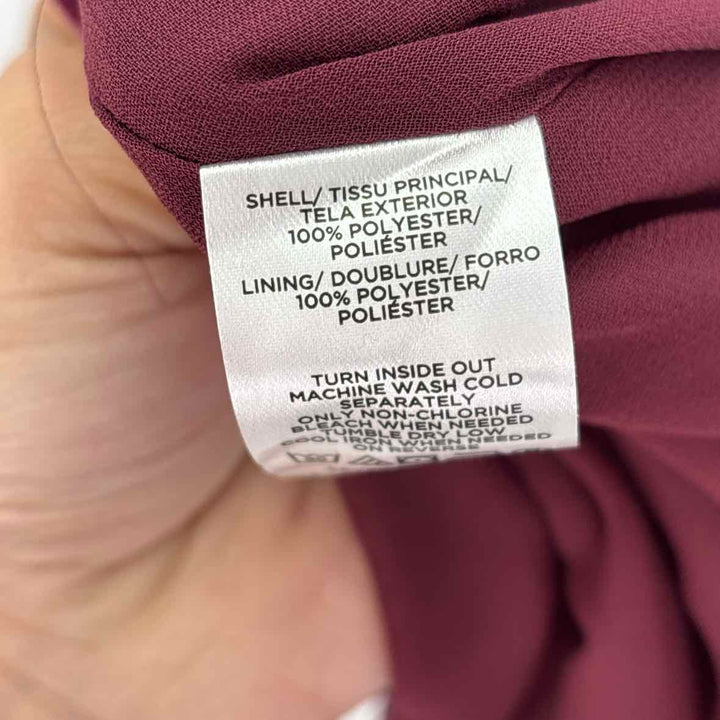 Size M LOFT Purple Shirt