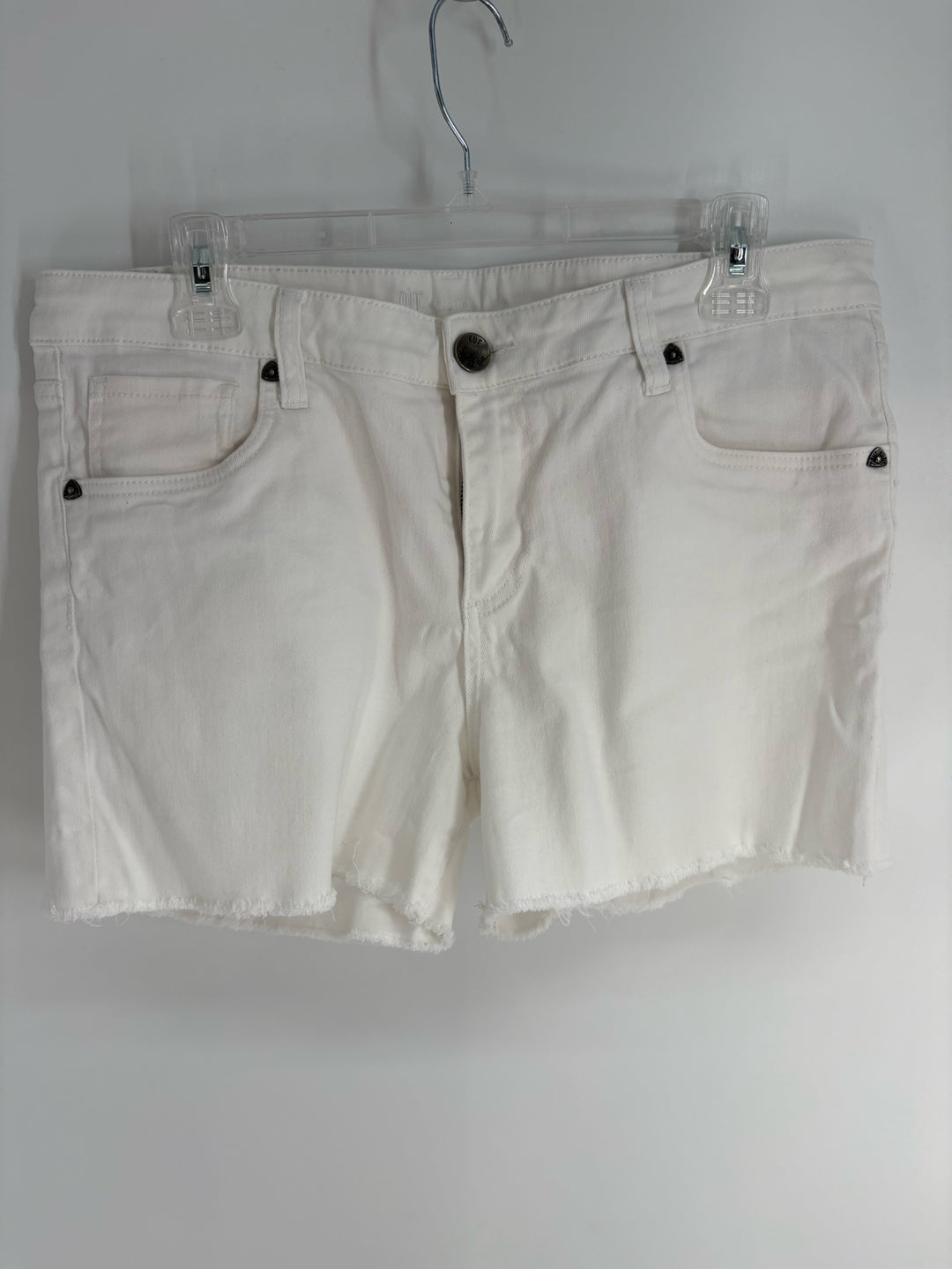Size 12 KUT White Shorts