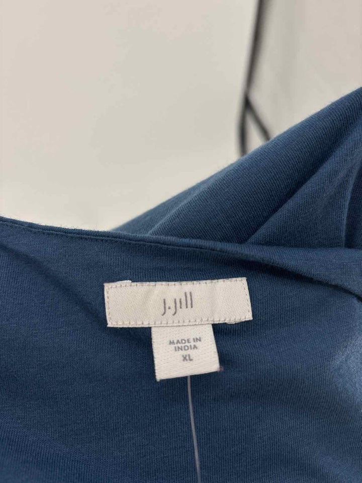 Size XL J JILL Navy Shirt