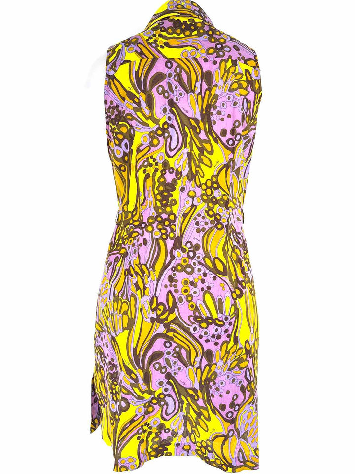 Size 8 MILLY Purple Print Dress