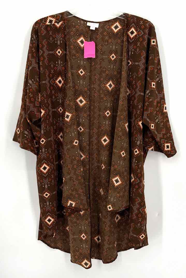 Size M lularoe Brown Cardigan