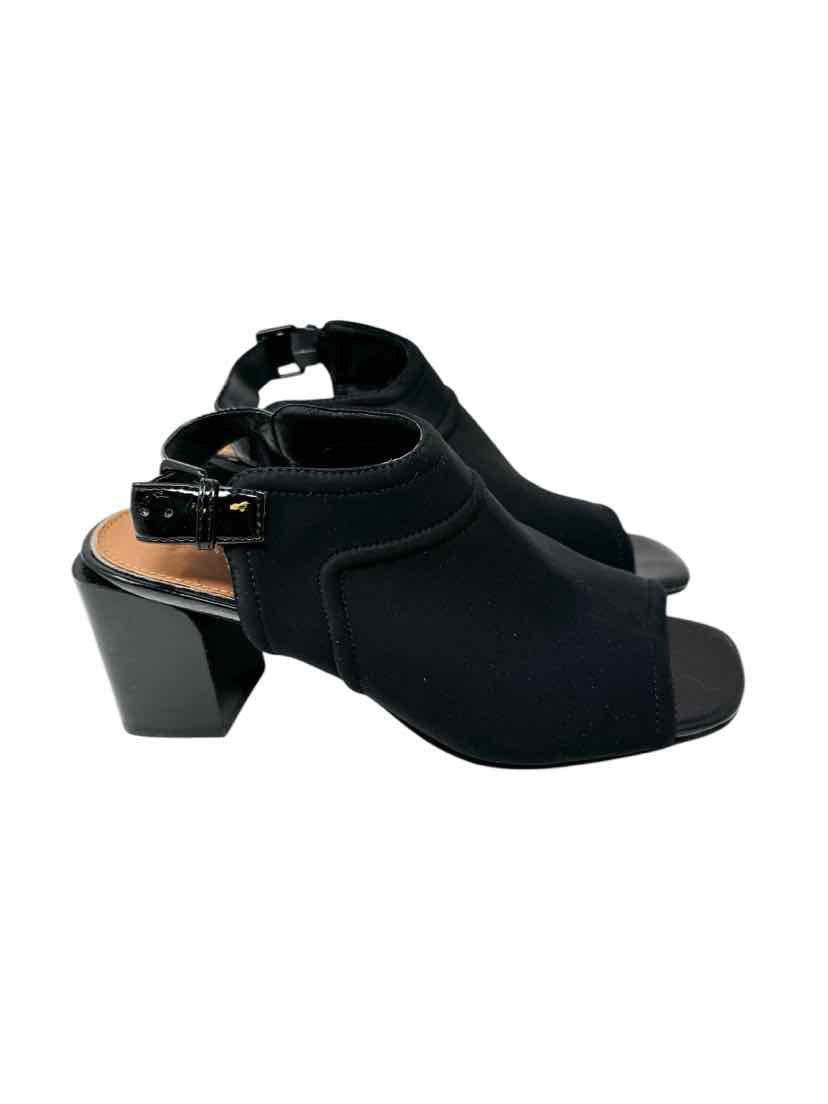 Shoe Size 7.5 DONALD PLINER Black Sandals
