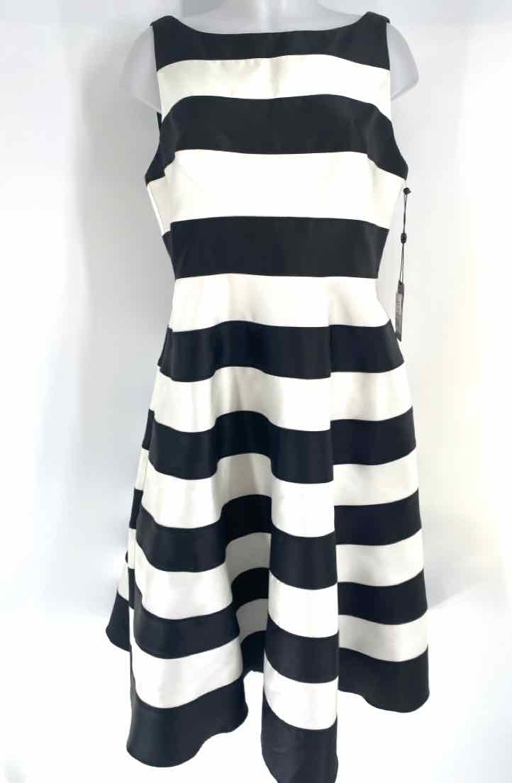 Size 12 Adrianna Papell Black Dress