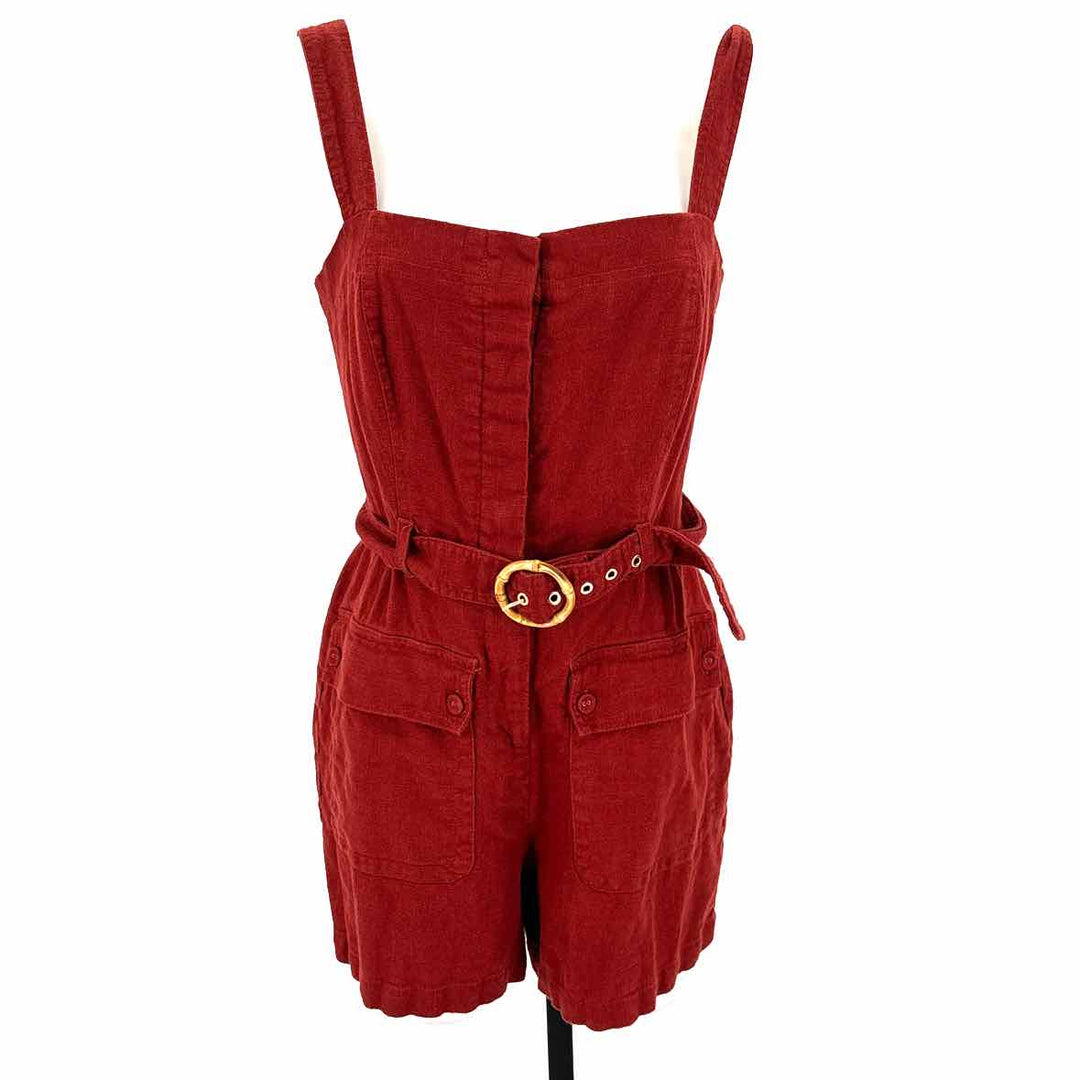 Size 8 Rust Romper