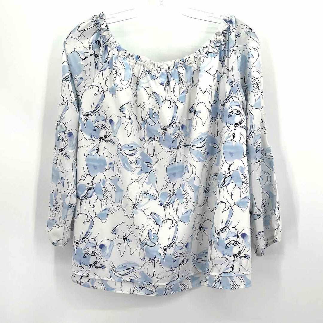 Size M Sanctuary Blue Print Shirt