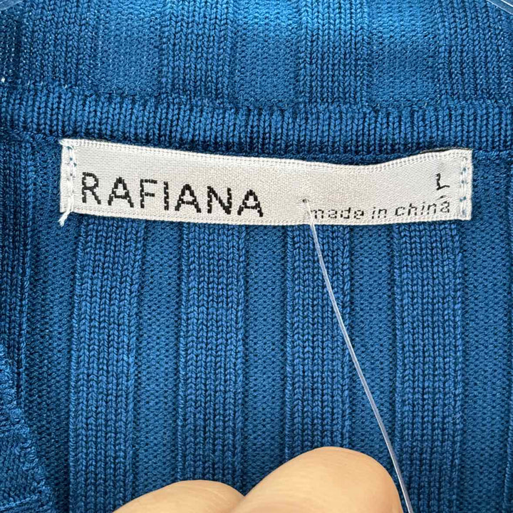Size L Teal Knit Sweater