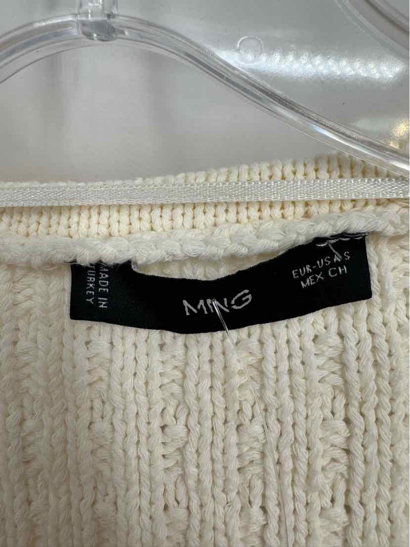 Size S MNG Cream Sweater