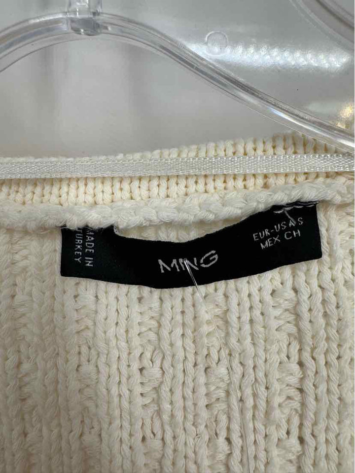 Size S MNG Cream Sweater