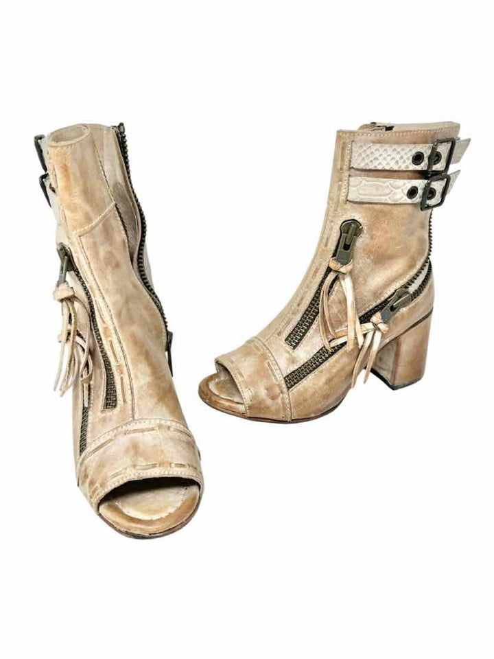 Shoe Size 8 FREEBIRD Brown Leather Boots