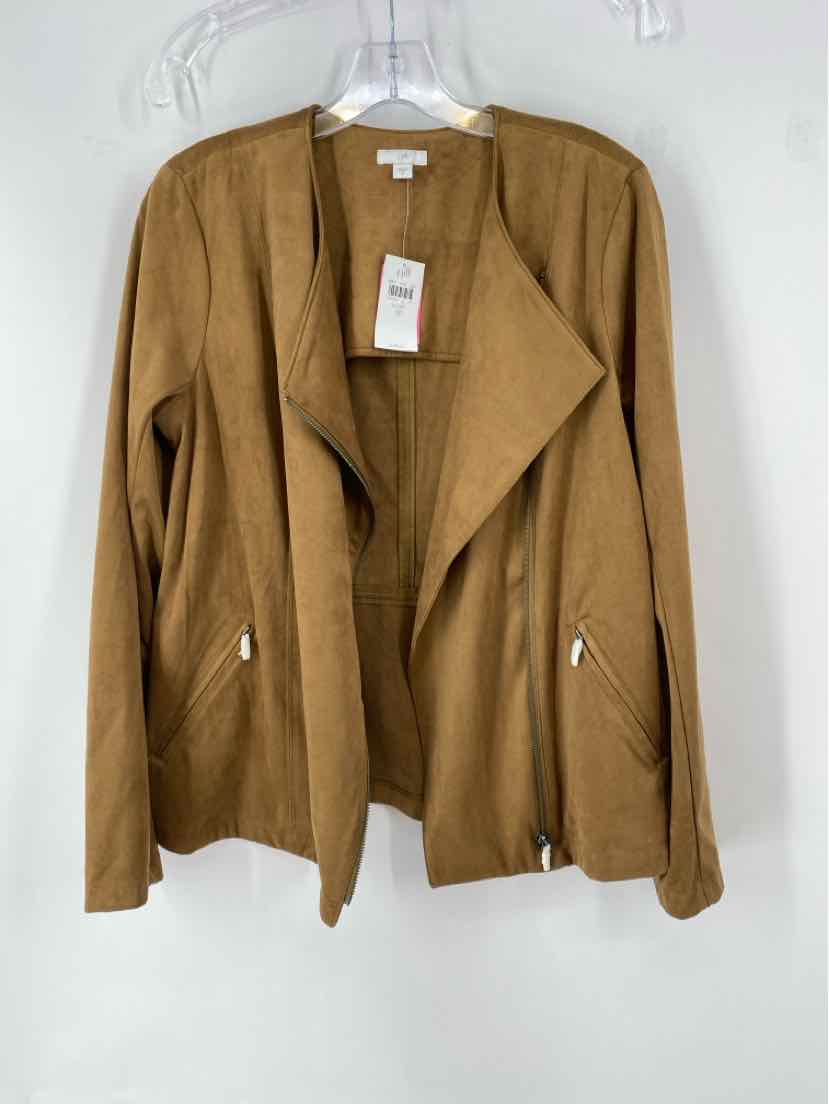 Size S J JILL Brown Jacket