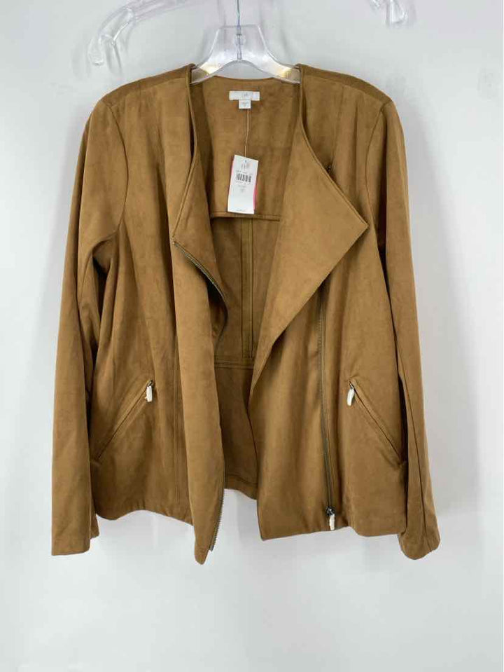 Size S J JILL Brown Jacket