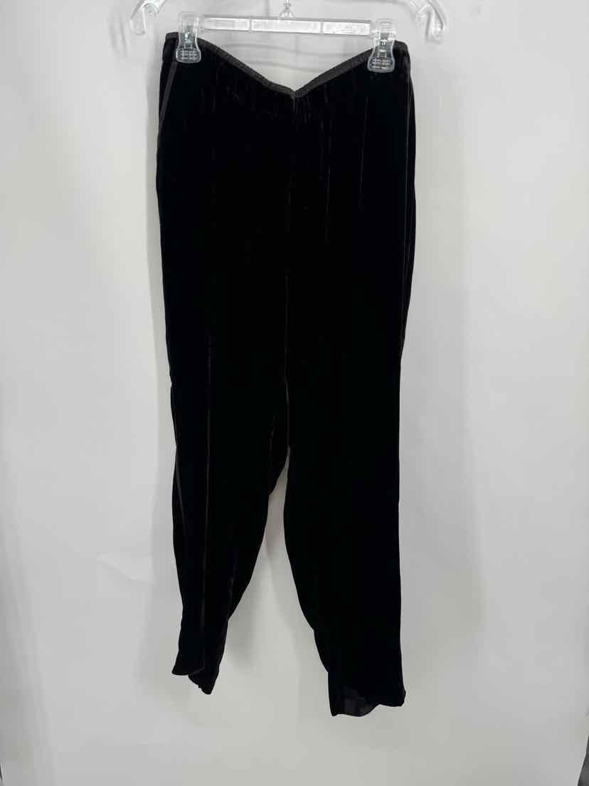 Size 2X LAFAYETTE Black Velour Pants