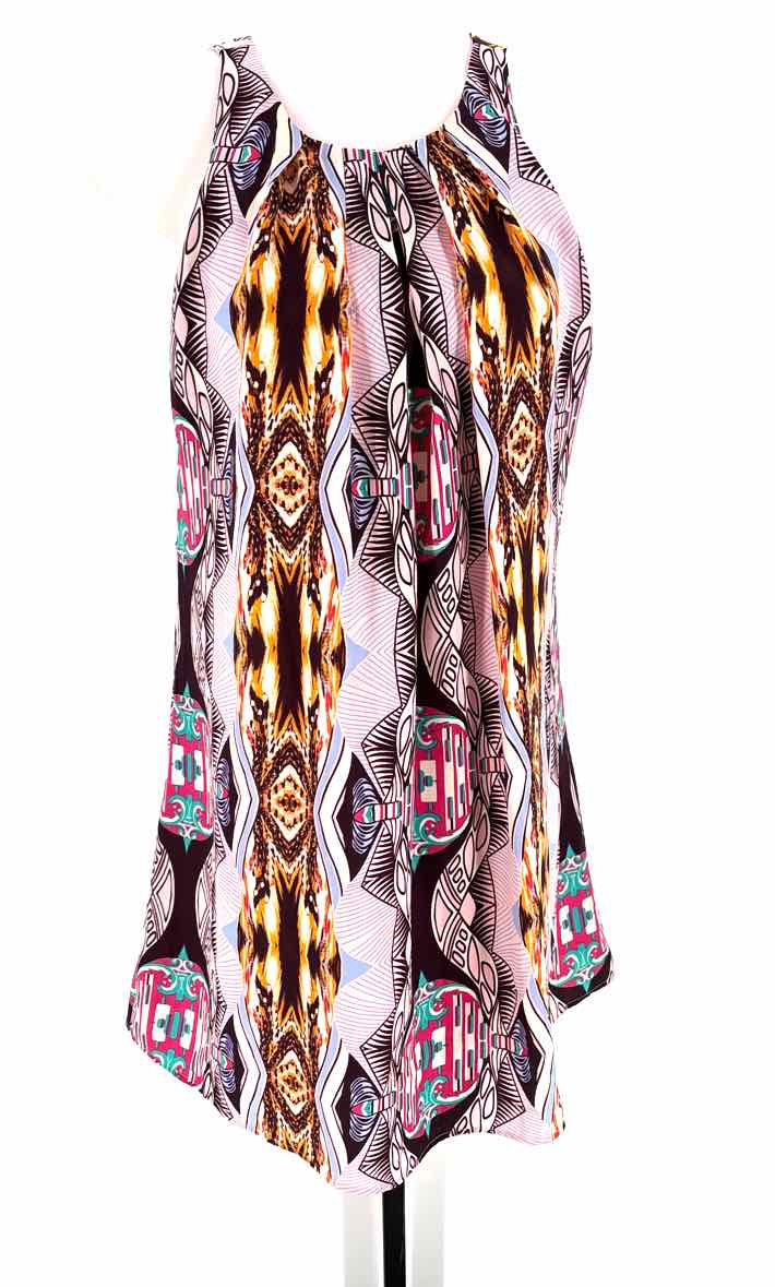 Size S Purple Print Dress