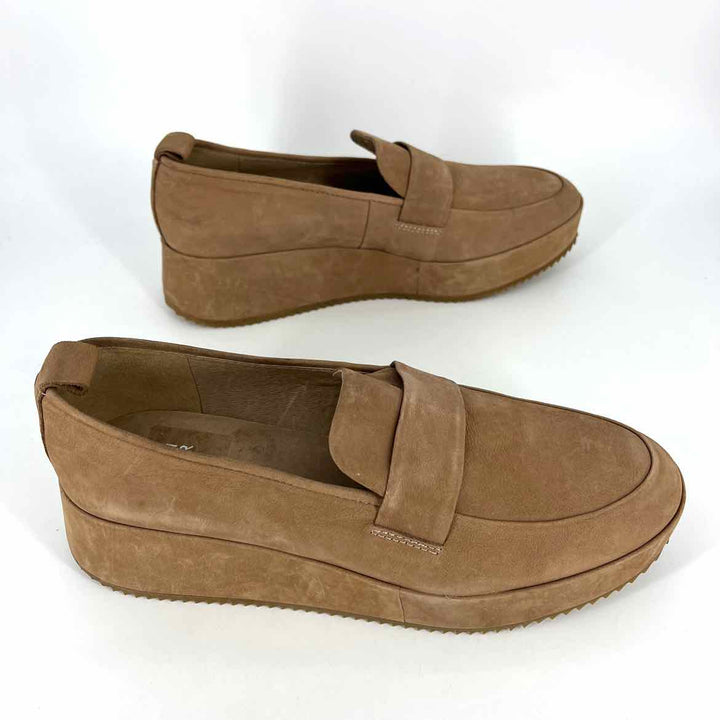 Shoe Size 9 Eileen Fisher Brown Suede Loafers
