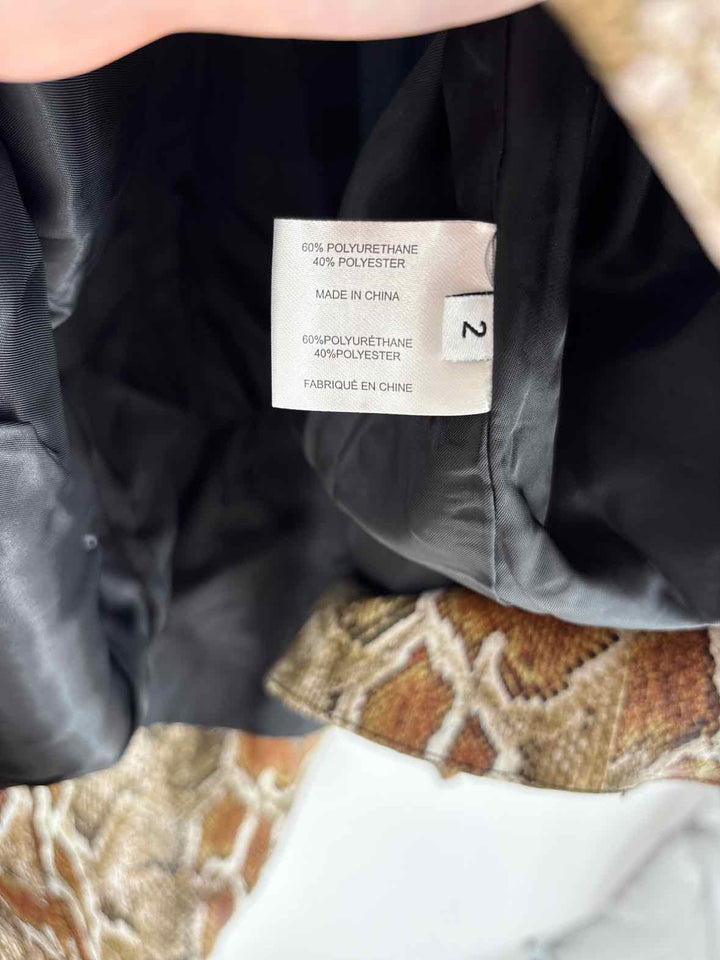 Size 2 PROENZA SCHOULER Brown Skirt