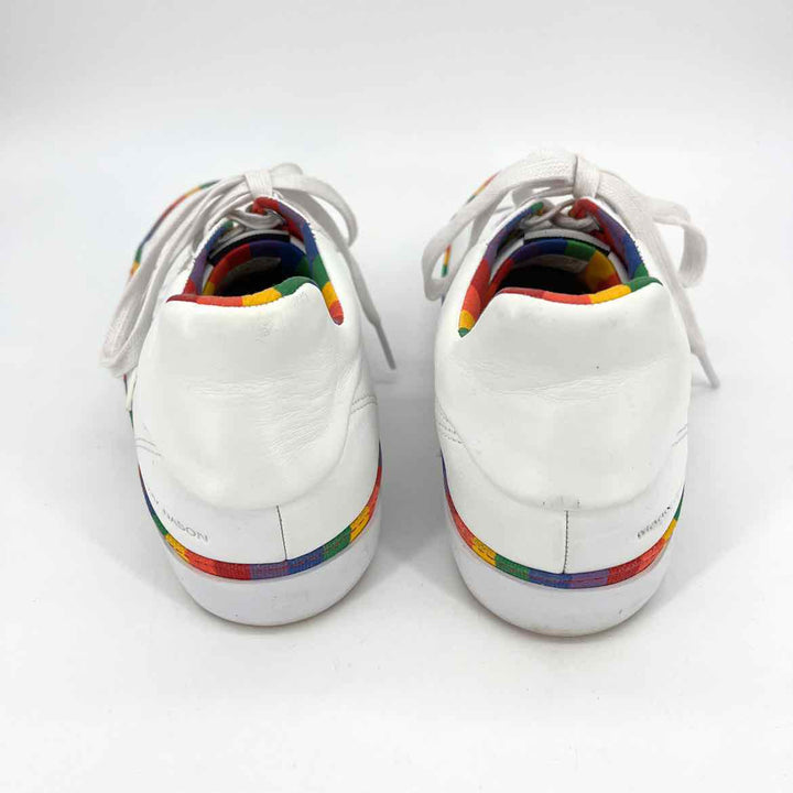 Shoe Size 7.5 White Leather Sneakers