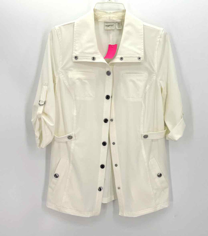 Size S Chico's Ivory Jacket