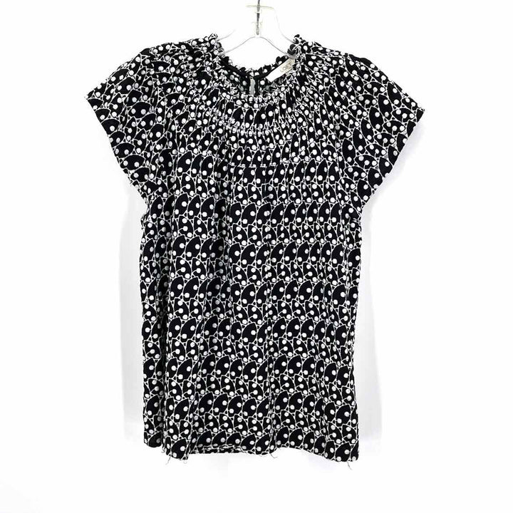 Size M LOFT Black/White Shirt